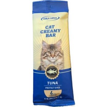  Cola Loca Cat Creamy Bar – Tuna Flavour – Pack of 4 x 15g Tubes 