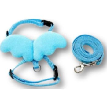  Saas Angel Pet Harness+Leash Set 1825 BLUE 