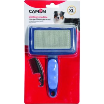  Camon Soft Slicker Brush 90X50Mm- 12X19Cm -Xtra Large 