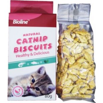  Bioline Catnip Biscuits 80g (COD) 