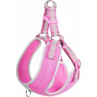 Fida Step-in Dog Harness – Reflective Small Pink 48.3cm – 55.9cm)