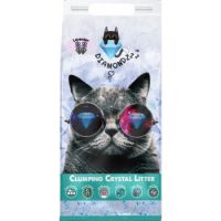 NutraPet Diamondzzz Clumping Cat Litter Silica Gel Lavender - 2.7kg