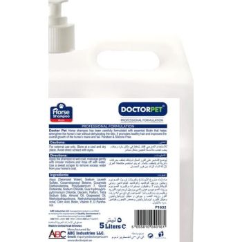  Doctor Pet Horse Biotin Shampoo 5L 