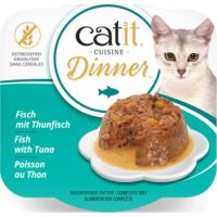 Catit Wet Food  Fish Dinner, Tuna & Carrot 80 G