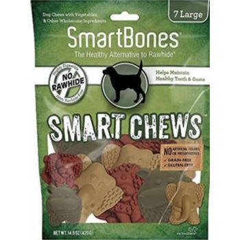  SmartBones SmartChews Dinos Large 6 Pk 