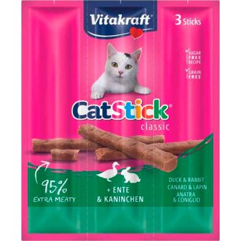  Vitakraft Cat Stick Duck and Rabbit 18g 