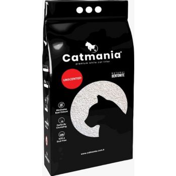  Catmania Unscented Natural Bentonite Cat Litter - 20 L 