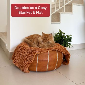  Pet Towel - Microfiber - Light Brown 