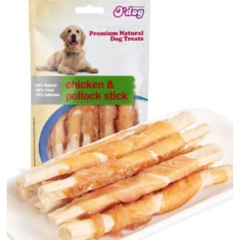  O’DOG Treats Chicken  AND Pollock Stick 100g 