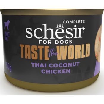  Schesir Taste The World Dog Wholefood - Thai Coconut Chicken 150g 