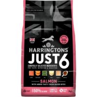 Harringtons Just 6 Salmon Grain Free Adult Dry Dog Food 2kg