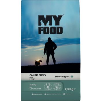  Myfood Superpremium dry food for small breed puppies with Lamb and Rice 2.5 