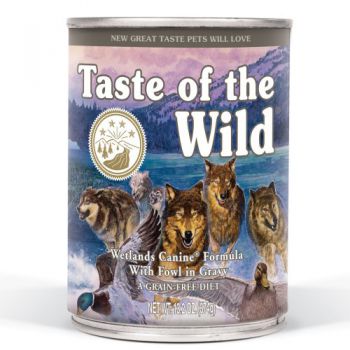  Taste Of The Wild Dog Wet Food Wetlands  Canine 375gr 