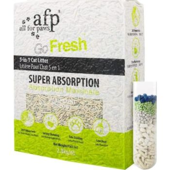  All for Paws Clumping 5-in-1 Cat Litter - Tofu/6 L 