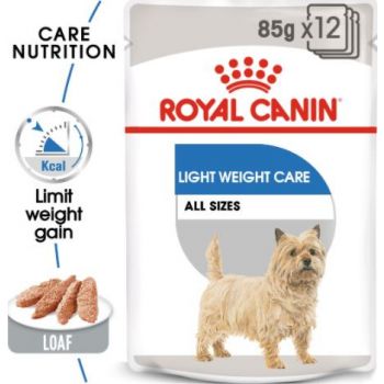  Royal Canin  Light Weight Care Wet Food Box of 12x85g 