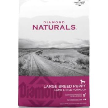  Diamond Naturals Large Breed Puppy Lamb & Rice Formula 2.27KG 