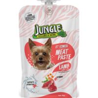 Jungle tasty meat paste Lamb + carrot & Pea For dog 90GR