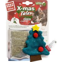 GiGwi X-mas Tales X-mas tree with 3 catnip in ziplock bag