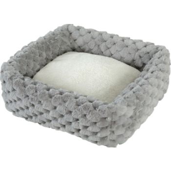  Abelha Squared Pet Bed Grey 