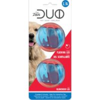 Zeus Duo Ball, 6.3cm with LED, 2pk
