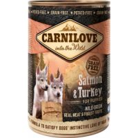 Carnilove Salmon & Turkey For Puppies (Wet Food Cans) 400g