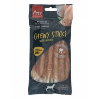 Pets Unlimited Dog Treats  Chewy Sticks with Chicken - 100G