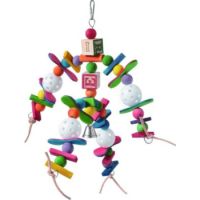 CoollaPet Wiffle Play Bird toys