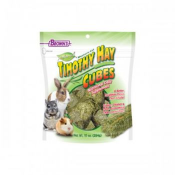  BROWNS TIMOTHY HAY CUBES 284G 