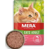 Mera All Cats Adult Salmon Grain-Free Salmon Fish Wet Pouch Cat Food 85 gr