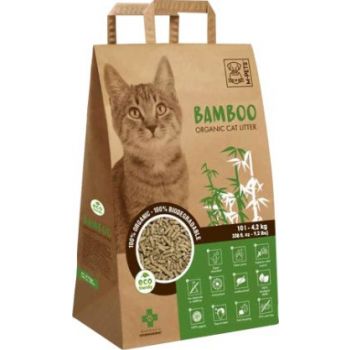  M-PETS Bamboo Organic & Biodegradable Cat Litter 10L 