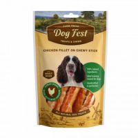 Dog Treats DF Chicken fillet on a chewy stick for adult dogs - 90g (3.17oz)