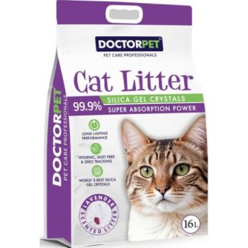  Doctor Pet Silica Gel Lavender Scented Cat Litter 16L 