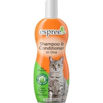  Espree Shampoo & Conditioner in One for Cats, 12oz 