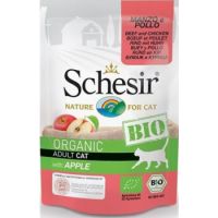 Schesir - Adult Cat Beef and Chicken w/ Apple(85g)
