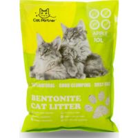 Cat Partner Bentonite Dust Free Clumping Litter 10 L – Green Apple