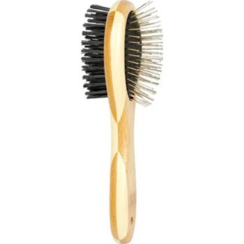  Duvo Bamboo 2 - in - 1 Grooming Brush[Size - S] 