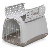 IMAC Linus Cabrio - Carrier For Cats And Dogs-Grey- 50X32X34.5CM