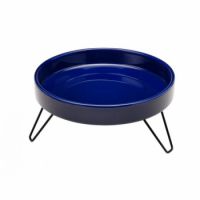 Ceramic Bird Bath - Blue - 30 cm x 30 cm