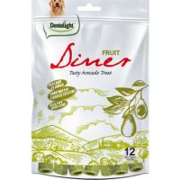 Dentalight 3" Fruit Diner Tasty Avocado Treat ×12pcs 80g
