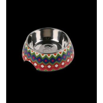  Pawsitiv Round Decal Bowl Apache Small 