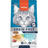 Wanpy Grain Free Complete Food for Adult Cat – Chicken Recipe 1.5kg