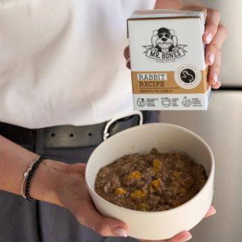  Mr Bones Cooked rabbit Wet food 375g 
