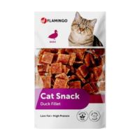 Flamingo Cat Treats Snack Duck Fillet Treats 50G