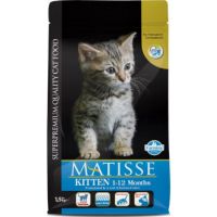 FARMINA PET FOODS Matisse Dry Cat Food, Kitten, Chicken Flavor, 1.5 Kg
