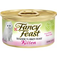 Purina Fancy Feast Kitten Turkey Wet Cat Food 85g