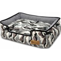 Camouflage Lounge Bed white Large