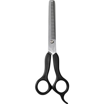  stainless steel thinning scissor with plastic handle 