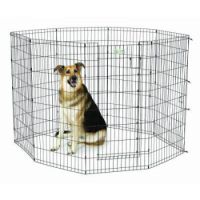 42″ Black Exercise Pen with Full MAX Lock Door