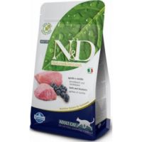 Farmina N & D Lamb and Blueberry Adult Cat Dry Food, 300g