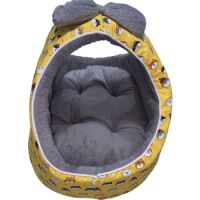 Puppod Pet Basket Bed Pink